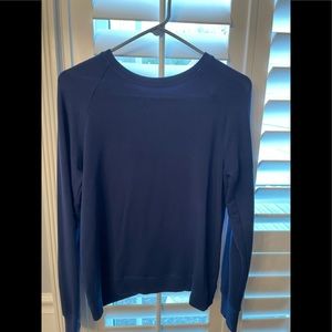 Athleta girl navy top.